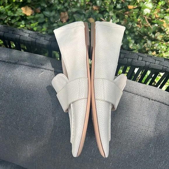 ▶️ AGL ◀️  Attilio Giusti Leombruni Mara Ivory Leather Loafers