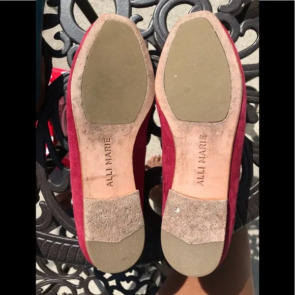 🌸🌈🍀 ALLI Marie Suede Flats