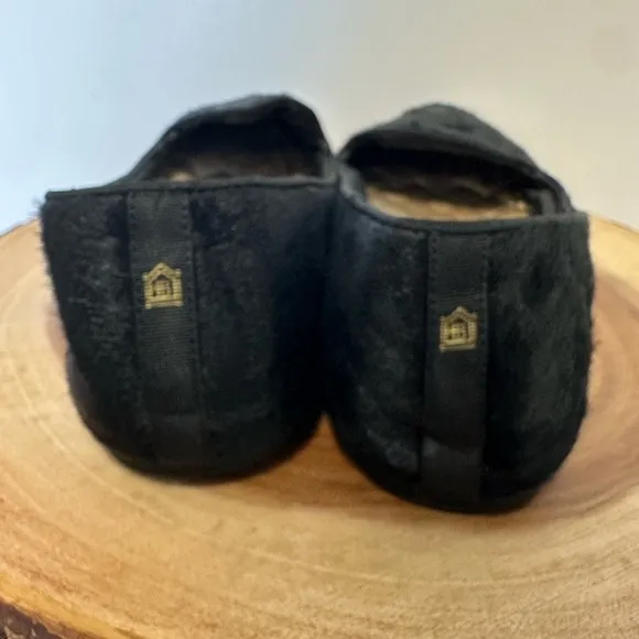 🖤 Birdies Heron Black Suede Haircalf Upper Flats - Size 9🖤