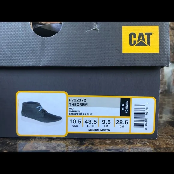 🆕 CAT theorem chukka boots - light weight