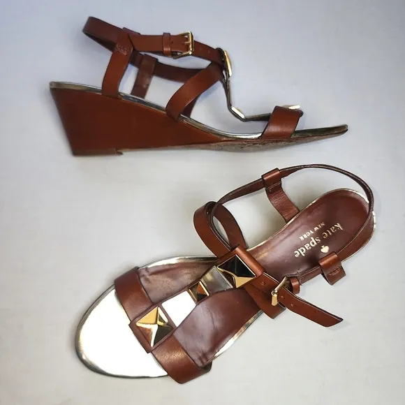 🌸 Kate Spade | Leather Strap Sandals, size 8