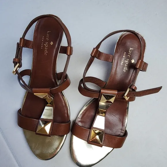 🌸 Kate Spade | Leather Strap Sandals, size 8