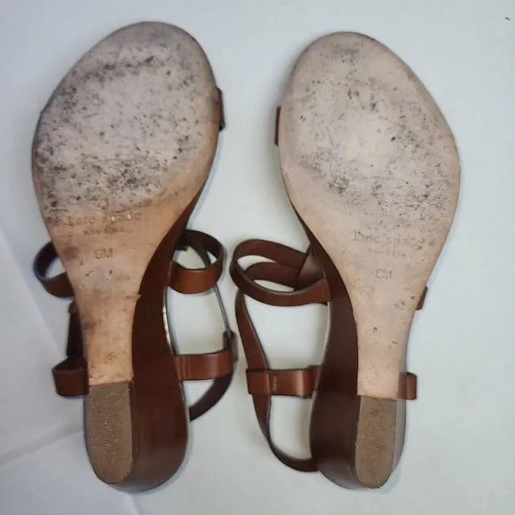 🌸 Kate Spade | Leather Strap Sandals, size 8
