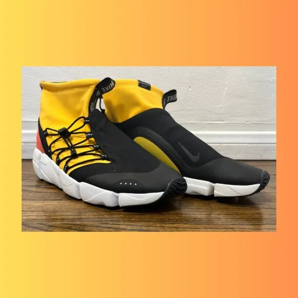 🔥 Nike Air Footscape Mid Utility DM in University Gold – Mens Size 12, Brand New