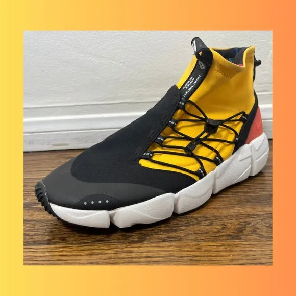 🔥 Nike Air Footscape Mid Utility DM in University Gold – Mens Size 12, Brand New