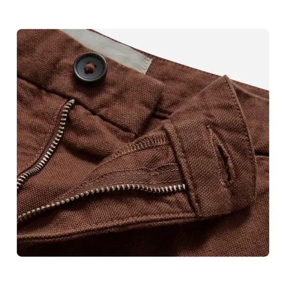 ★ NWT Everlane Canvas Stamp Skirt - Brick Brown ★