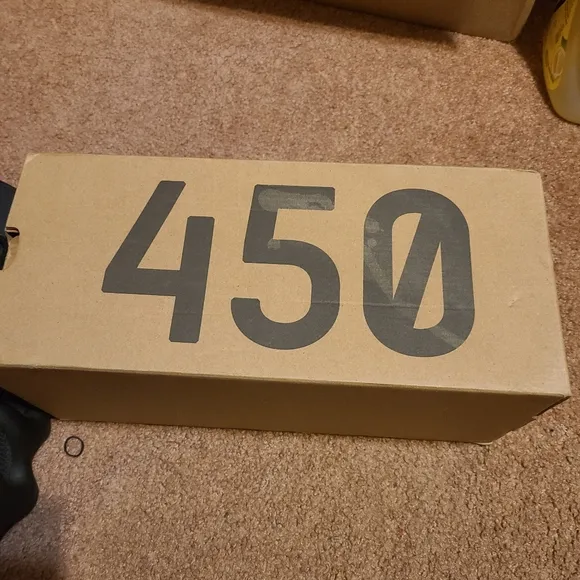 - YEEZY ADIDAS 450 GY5368 BLACK SNEAKERS