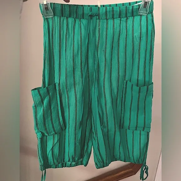 1502. FREE PEOPLE Nati Sheer Shorts in Aqua combo Sz XS NWOT $68