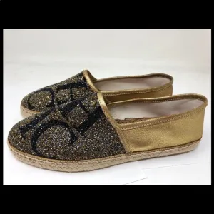 40EU/ 10US Carolina Herrera Fabric Espadrilles Shoes …
