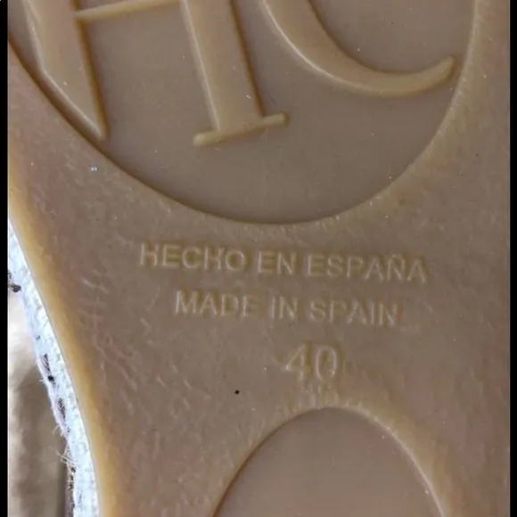 40EU/ 10US Carolina Herrera Fabric Espadrilles Shoes …