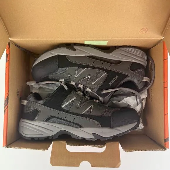 5010 WORX by RED WINGS MENS Aluminum Toe Safety Shoes SIZE 8 M BRAND NEW in Box