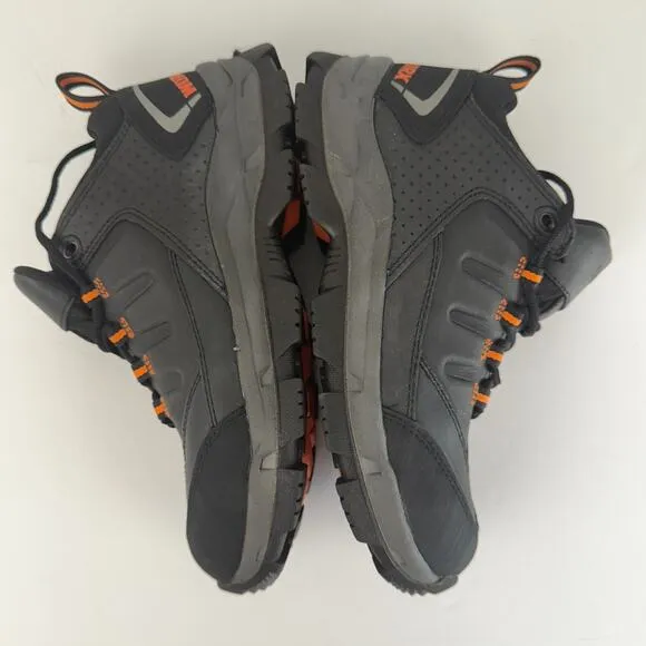 5303 WORX by Red Wings Steel Toe Safety Shoes Mens 8 WW Black Orange Utility NIB
