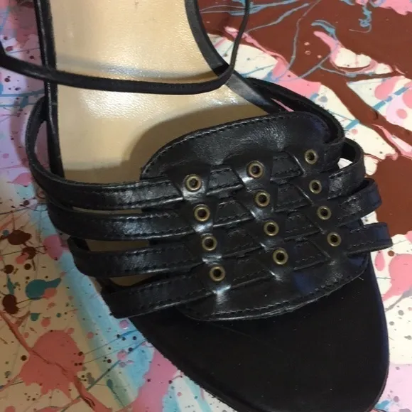 6 Michael Kors Collection Ankle Wrap SAndals Guc