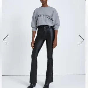 7 for all mankind Faux leather Ultra high rise skinny boots