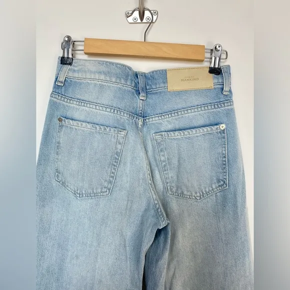 7 FOR ALL MANKIND  Tess Trouser in Secret Keeper Size 25 Light Wash