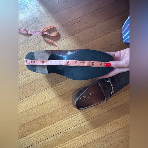 90s Vintage Tom Ford Era Brown Patent Gucci Loafers 8D