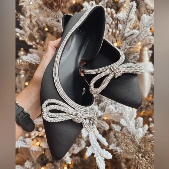 A New Day Women's Juliette Bow Ballet Flats