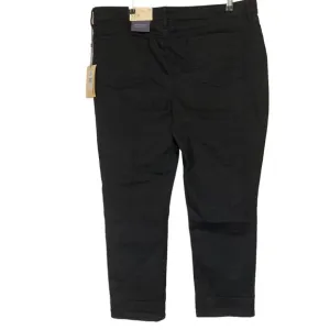 A618014 NYDJ Margot Girlfriend Black P10