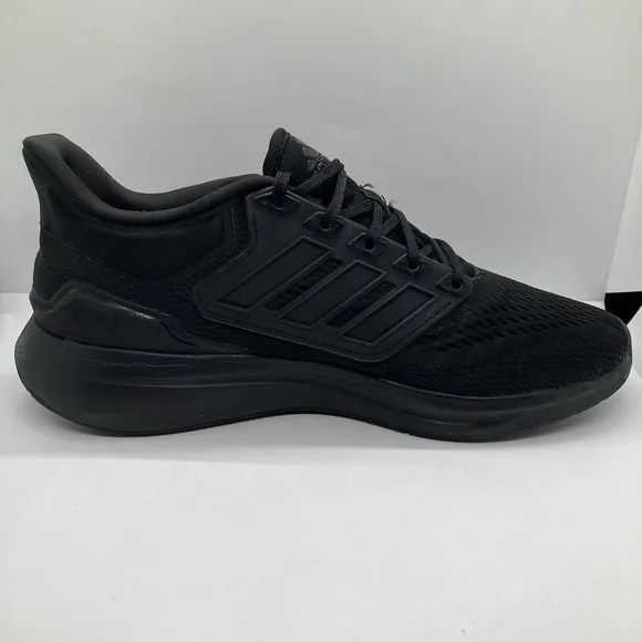 Adidas EQ21 Mens 11.5 Black Trail Running Shoe Sneakers Athletic H00521