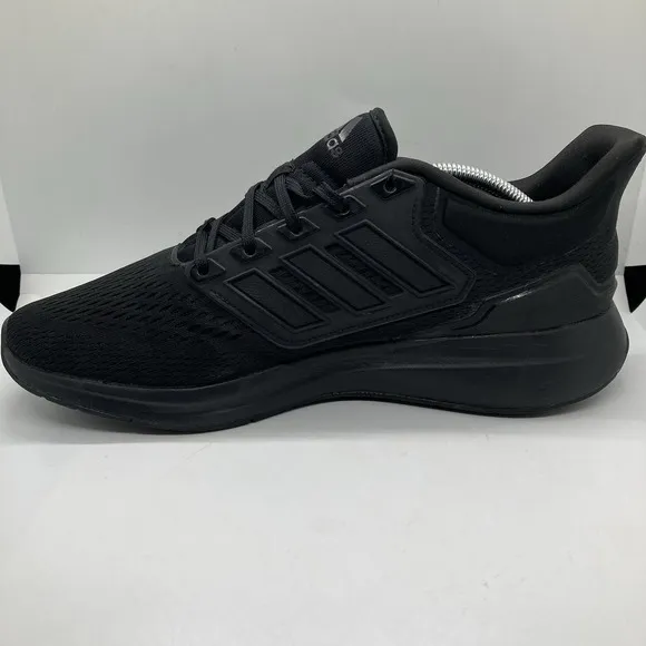 Adidas EQ21 Mens 11.5 Black Trail Running Shoe Sneakers Athletic H00521