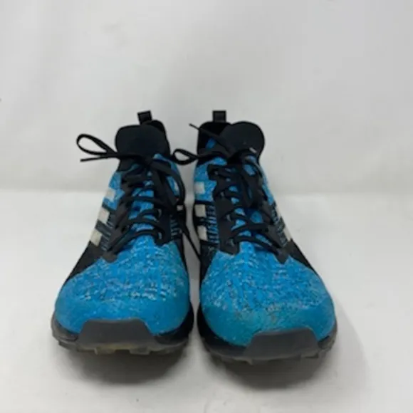 Adidas Men’s 11 Blue Terrex Two Parley Trail Running Lace Up Sneakers