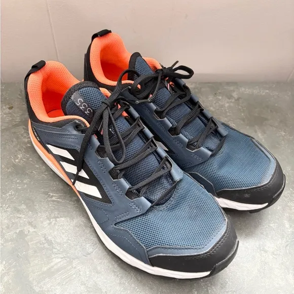 Adidas mens terrex TR trail running sneakers shoes blue size 10