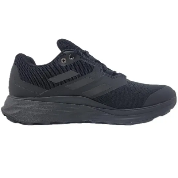 Adidas Men's Terrex Two Flow Trail Running Shoe, Black, 13