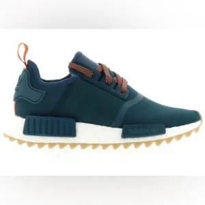 adidas - NMD C1 Trail Utility Green Orange Salmon Running Sneakers Shoes - 9