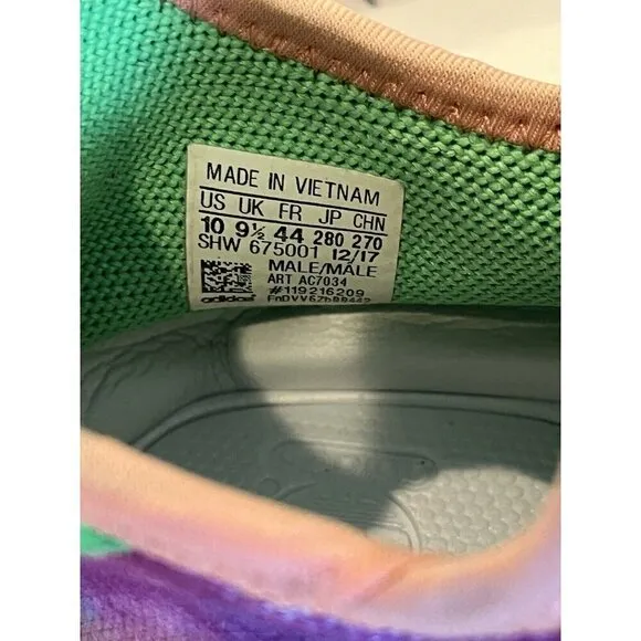 Adidas NMD Human Race Trail x Pharrell Holi Festival Chalk Coral Sneakers