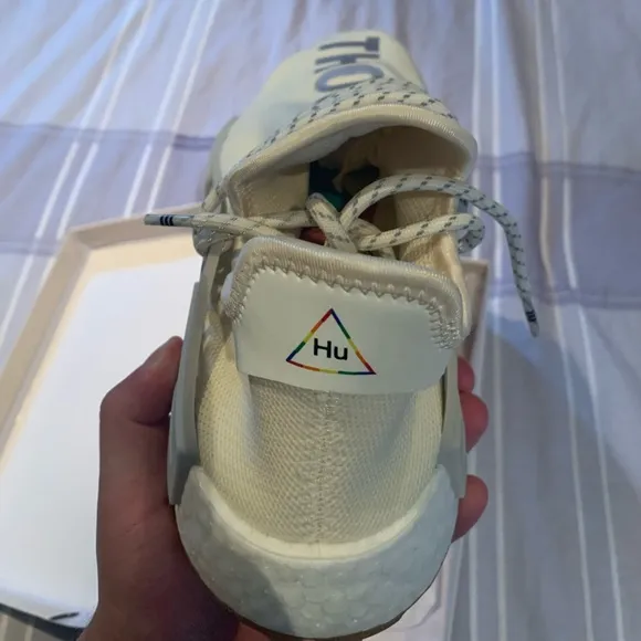 Adidas Pharrell x NMD HU Trail PRD ‘Now is Her Time’ Sneakers NWOT Size 8.5M