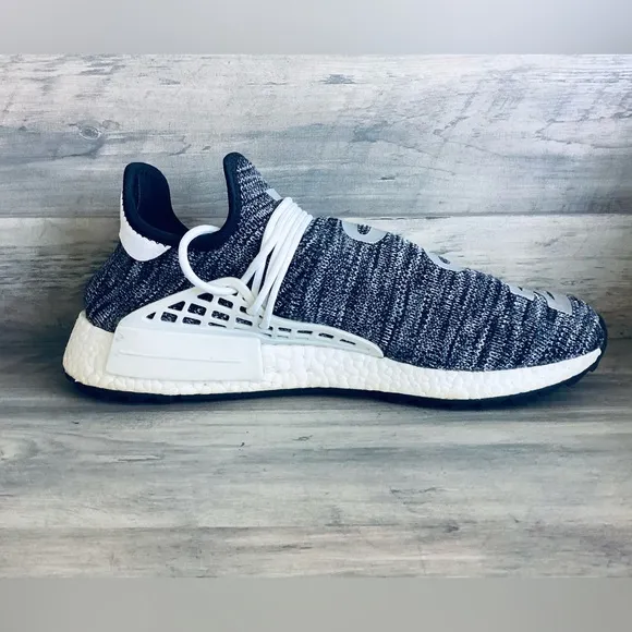 Adidas Pharrell x NMD Mens Size 14 Sneakers Human Race Trail Oreo Clouds Moon