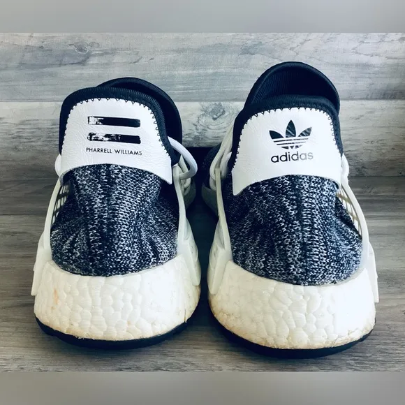 Adidas Pharrell x NMD Mens Size 14 Sneakers Human Race Trail Oreo Clouds Moon