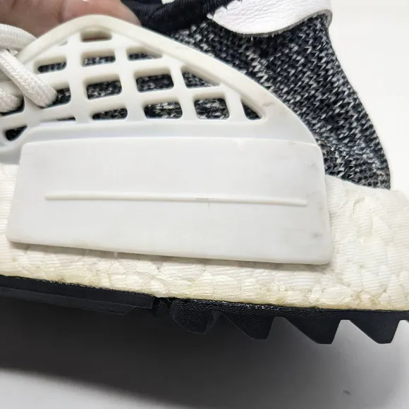Adidas Shoes Mens 7 Womens 8 Pharrell x NMD Human Race Trail Oreo Sneakers