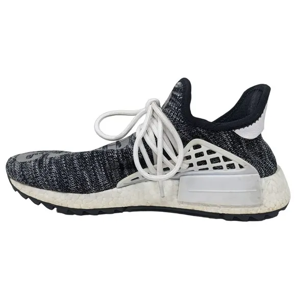 Adidas Shoes Mens 7 Womens 8 Pharrell x NMD Human Race Trail Oreo Sneakers