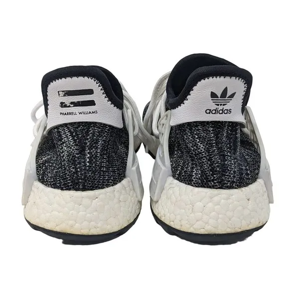 Adidas Shoes Mens 7 Womens 8 Pharrell x NMD Human Race Trail Oreo Sneakers