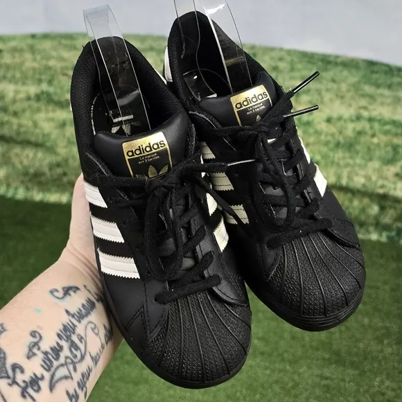 ADIDAS | SUPERSTAR II SHELL TOE LOW-TOP SNEAKERS ( YOUTH )