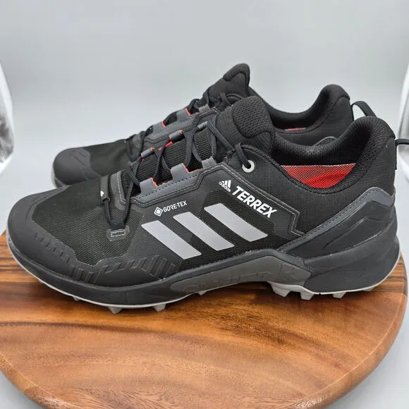 Adidas Terrex Swift R3 GTX Shoes Men's 13 Black Trail Hiking Athletic Sneakers