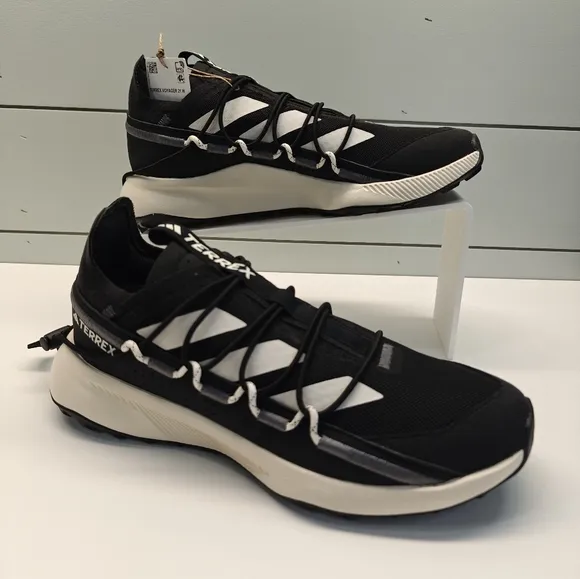Adidas Terrex Voyager 21 Black Chalk Lightweight Hiking Sneakers size Women's 8