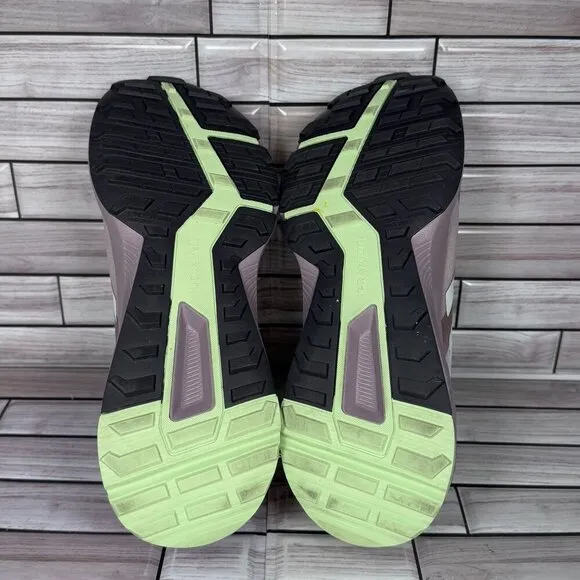 Adidas Women's Purple/Green Terrex Soulstrie Trail Running Sneakers Shoe Size 8