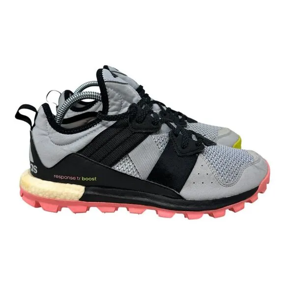 Adidas Women's Size 8 Response TR‎ Boost Black Trail Runner Sneakers BB3634