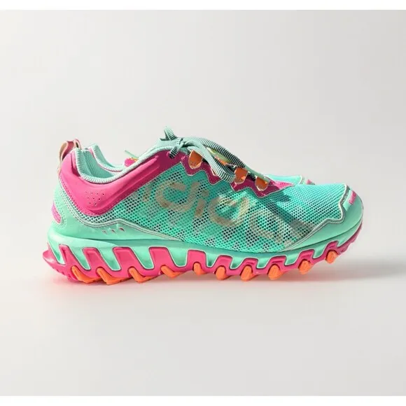 Adidas Women’s Vigor TR4 Trail Running Shoes – Green &amp; Pink – Size 9.5