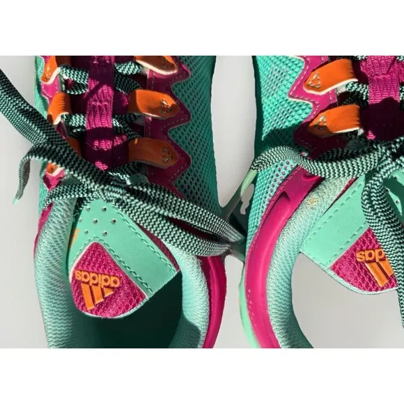 Adidas Women’s Vigor TR4 Trail Running Shoes – Green &amp; Pink – Size 9.5