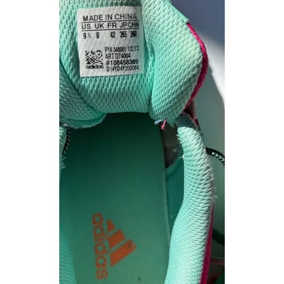 Adidas Women’s Vigor TR4 Trail Running Shoes – Green &amp; Pink – Size 9.5