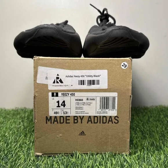 Adidas Yeezy 450 Utility Black