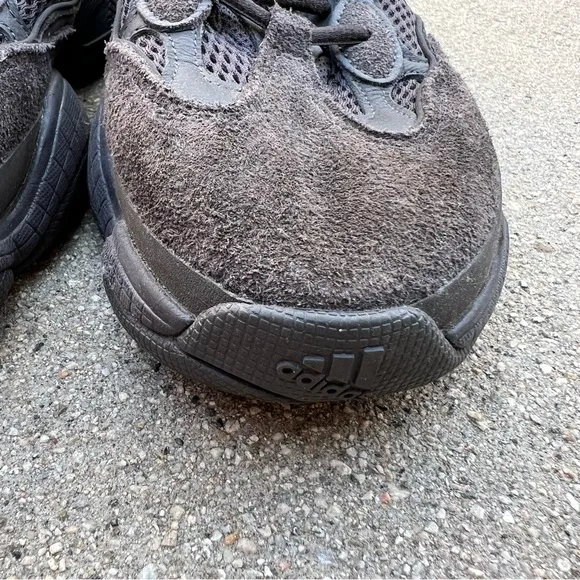 Adidas Yeezy Mud Rat 500 Sneakers In Utility Black Color Way Size 9