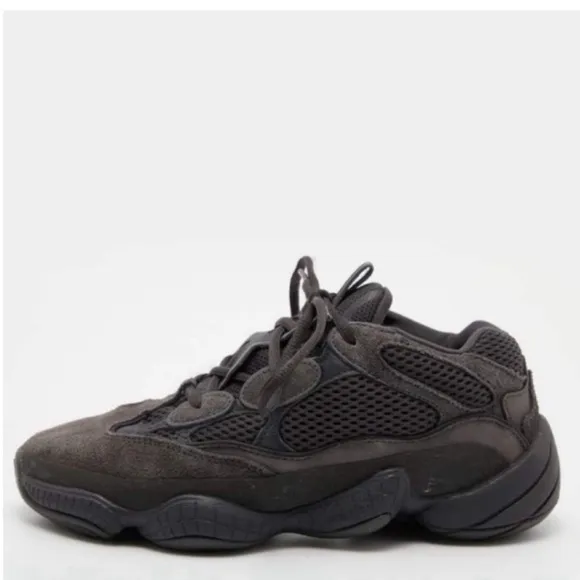 Adidas Yeezy Mud Rat 500 Sneakers In Utility Black Color Way Size 9