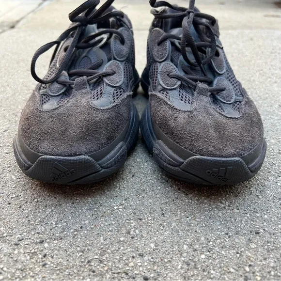Adidas Yeezy Mud Rat 500 Sneakers In Utility Black Color Way Size 9