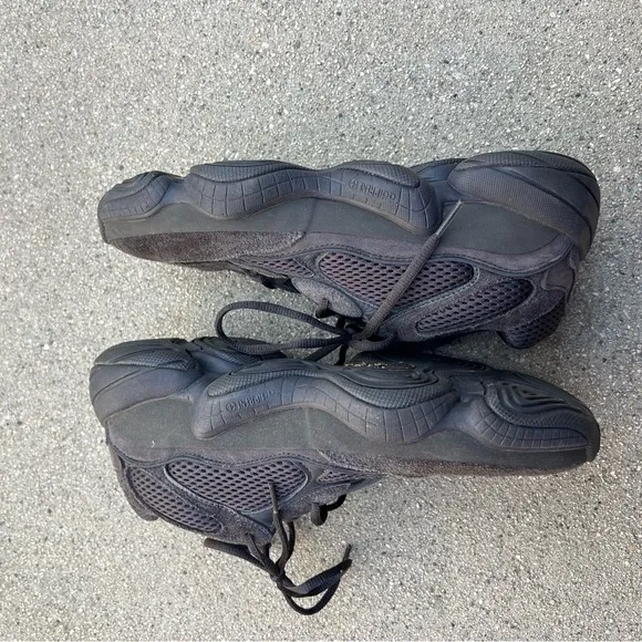 Adidas Yeezy Mud Rat 500 Sneakers In Utility Black Color Way Size 9