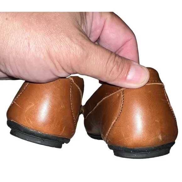 AE ALLEN EDMONDS VENTURA HWY PENNY LOAFER BROWN CALF LEATHER SHOES SIZE 11B