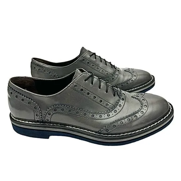 AGL ATTILIO GIUSTI LEOMBRUNI Women’s Lace Up Casual Oxfords Size EU 38 US 7
